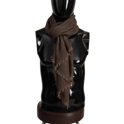 Dolce & Gabbana Brown  Scarf In Brown