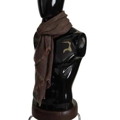 Dolce & Gabbana Brown  Scarf In Brown