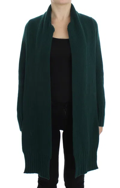 Dolce & Gabbana Green Knitted Cashmere Cardigan In Green