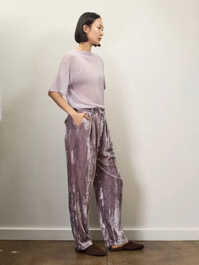 Alex Mill Holiday Things Helen Tee In Lilac