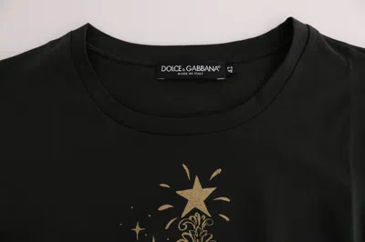 Dolce & Gabbana Green Cotton 2017 Motive T-shirt In Green