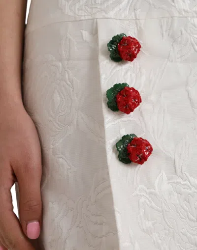 Dolce & Gabbana Midi Skirts In White
