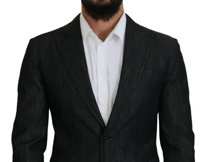 Pre-owned Dsquared2 Dsquared² Black Cotton Single Breasted 2 Piece Miami Men's Suit ()