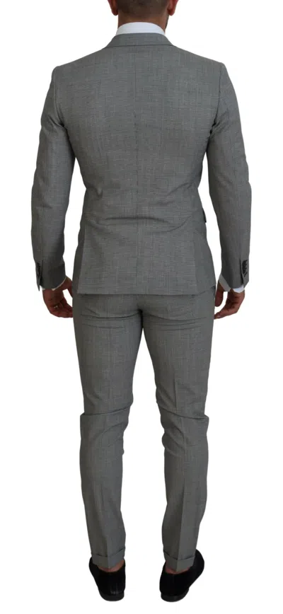 Pre-owned Dsquared2 Dsquared² Gray Wool Single Breasted 2 Piece Paris Men's Suit ()