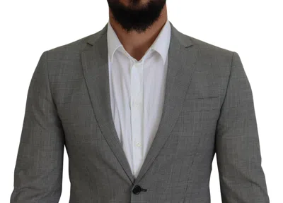 Pre-owned Dsquared2 Dsquared² Gray Wool Single Breasted 2 Piece Paris Men's Suit ()