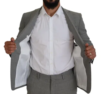 Pre-owned Dsquared2 Dsquared² Gray Wool Single Breasted 2 Piece Paris Men's Suit ()