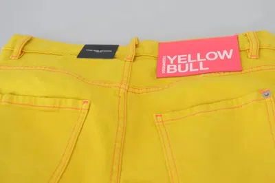 Pre-owned Dsquared2 Dsquared² Yellow Cotton Low Waist Crop Denim Cool Girl Women's Jeans ()