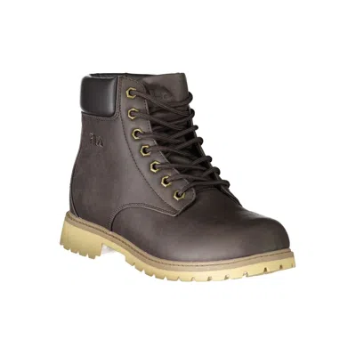 Fila Brown Polyester Boot In Brown