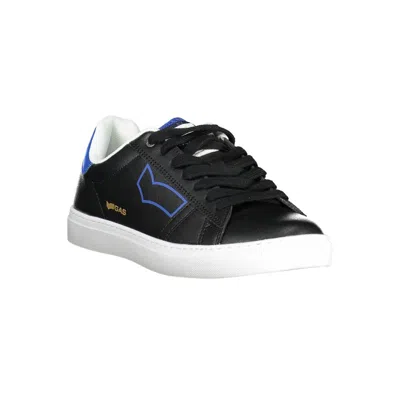 Gas Black Polyester Sneaker In Black