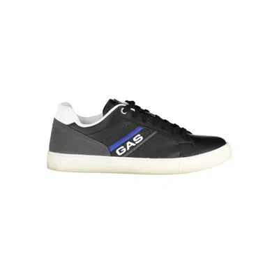 Gas Black Polyester Men's Sneaker In Black