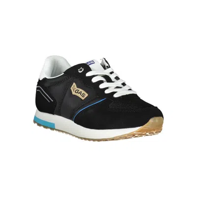 Gas Black Polyester Men's Sneaker In Black