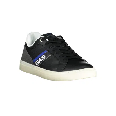 Gas Black Polyester Men's Sneaker In Black