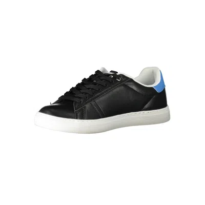 Gas Black Polyester Sneaker In Black