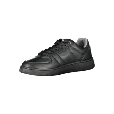 Gas Black Polyester Sneaker In Black