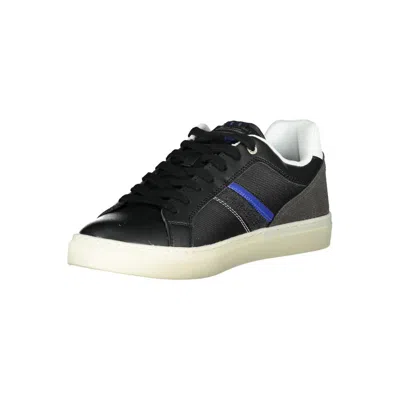 Gas Black Polyester Men's Sneaker In Black
