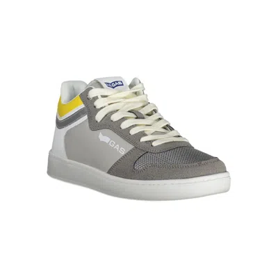 Gas Gray Polyester Men's Sneaker In Gray