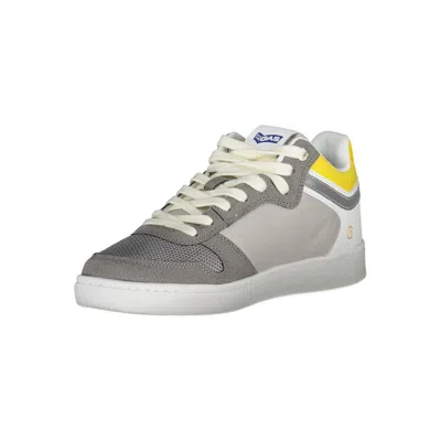 Gas Gray Polyester Men's Sneaker In Gray