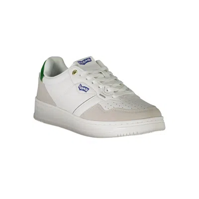 Gas White Polyester Sneaker In White