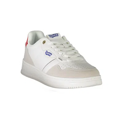 Gas White Polyester Sneaker In White