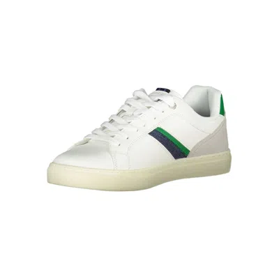 Gas White Polyester Men's Sneaker In White
