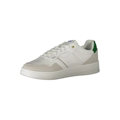 Gas White Polyester Sneaker In White