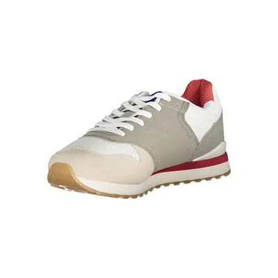 Gas White Polyester Sneaker In White