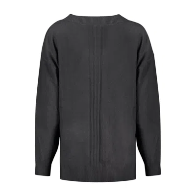 Guess Jeans Black Acrylic Women Sweater In Black