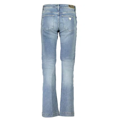 Guess Jeans Light Blue Cotton Jeans & Pant In Light Blue