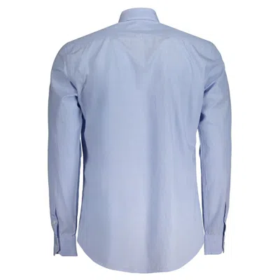 Harmont & Blaine Light Blue Cotton Regular Fit Shirt