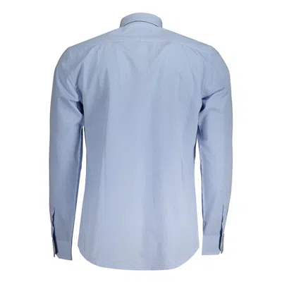 Harmont & Blaine Chic Light Blue Organic Cotton Shirt In Light Blue