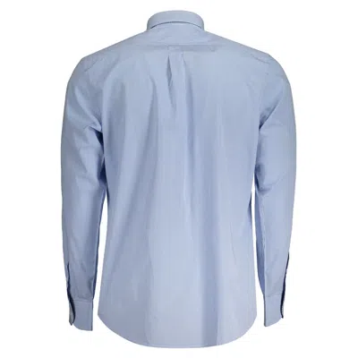 Harmont & Blaine Chic Light Blue Organic Cotton Shirt In Light Blue