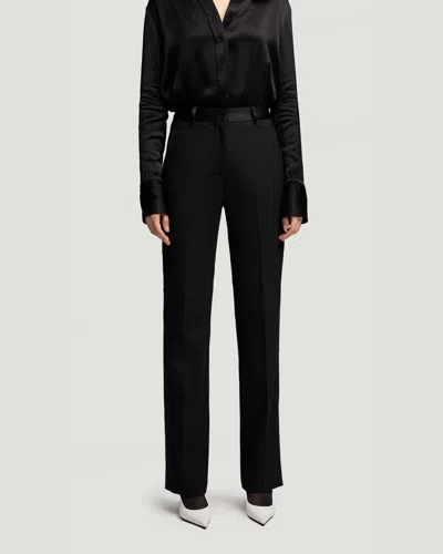 Argent Tuxedo Trouser In Black