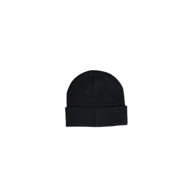 Icon Black Acrylic Hats & Men's Cap In Black