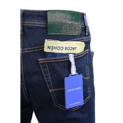 Jacob Cohen Blue Cotton Jeans & Pant In Blue
