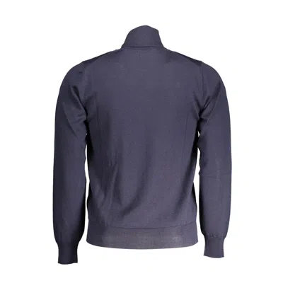 K-way Blue Wool Sweater In Blue