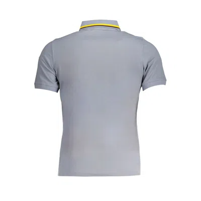K-way Gray Cotton Polo Shirt In Gray
