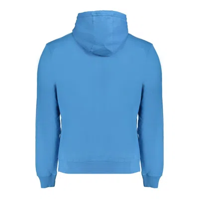 Napapijri Blue Cotton Sweater In Blue