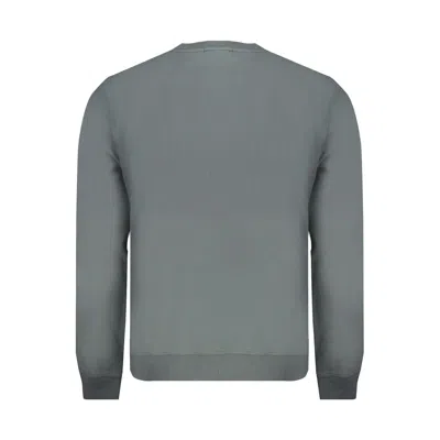 Napapijri Green Cotton Sweater In Gray