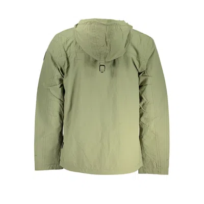 Napapijri Green Polyester Jacket In Green