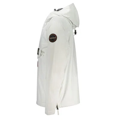 Napapijri White Polyamide Jacket In White