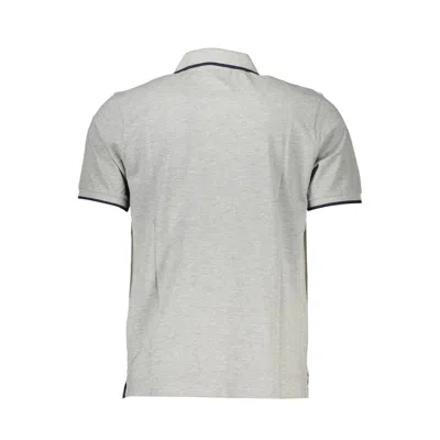 North Sails Gray Cotton Polo Shirt In Gray