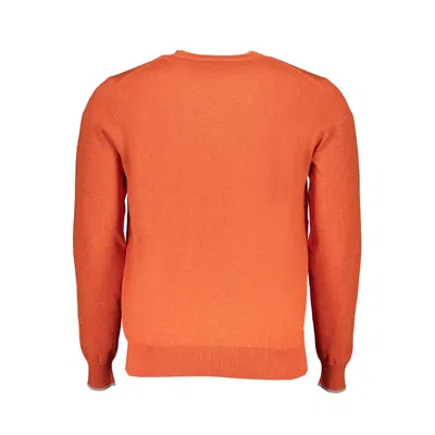 North Sails Orange Cotton Sweater In Orange