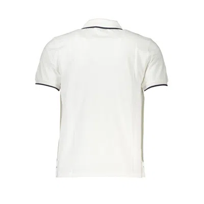 North Sails White Cotton Polo Shirt In White