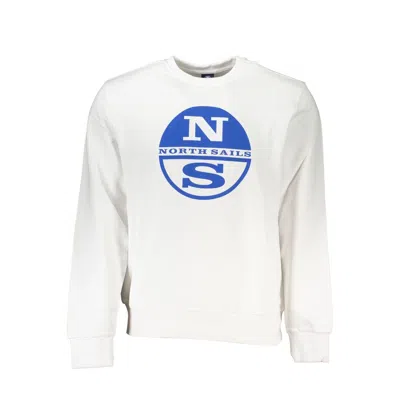 North Sails White Cotton Sweater In White