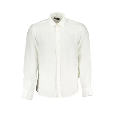 North Sails White Cotton Men Shirt In White