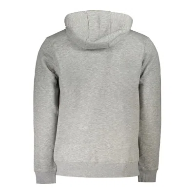 Norway 1963 Sleek Gray Hooded Fleece Sweatshirt In Gray
