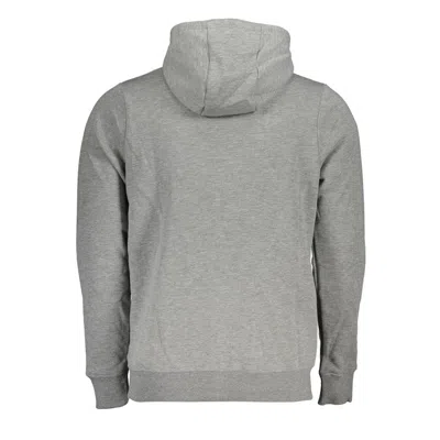 Norway 1963 Sleek Gray Hooded Fleece Sweatshirt In Gray
