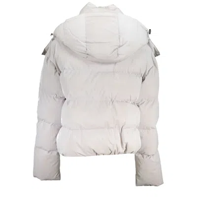 Patrizia Pepe Polyethylene Jackets & Women's Coat In White