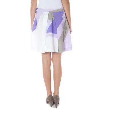 Phard Purple Cotton Skirt In Purple