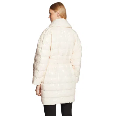Pinko Nylon Jackets & Women's Coat In Beige